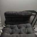 Outdoor Rocking Chair, Oversized Patio Papasan Rocker