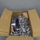 210 Pcs Blue Plastic Dinnerware Set for 30 Guests - Includes 30 Set of Dinner Plates, Dessert Plates, Clear Plastic Cups, and Blue Pre-Rolled Napkins with Cutlery Set, Disposable Party Supplies