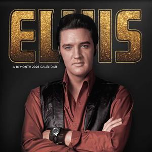 2026 Elvis Presley Wall Calendar
