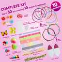 Klever Kits Headband Making Kit for Girls, Kids Headbands, DIY Hair Accessories for Girls, Kids Crafts, Make Your Own Hair Accessories, Birthday Gifts Ages 5-12