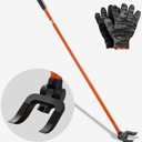VEVOR Pallet Buster Tool, 44 Inch Carbon Steel Handle Wrecking Pry Bar, 2000 lbs Weight Capacity, Heavy Duty Deck Board Removal Tool, Breaker Bar for Flooring, Framing, Roofing, Trim, Drywall
