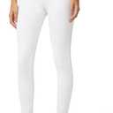 No nonsense Womens Classic Denim Leggings, Jeggings for Women with Real Back Pockets, High Waisted Stretch Jeans (White, XL)
