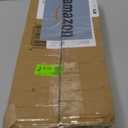 Niubya Pooper Scooper for Dogs, Metal Poop Scooper Tray and Rake Set with Adjustable Long Handle, Dog Pooper Scooper for Pet Waste Removal (Silver & Green)