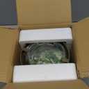 Vintage Glass Farmhouse Vase, Rustic Lantern Decor with Plants Flowers Lights Vintage Style Vases for Home Decor Floral Arrangement Hostess Gift