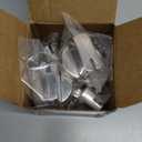 5 Pack AEZ73293801 Burner Control Knob Replacement,Compatible with LG Range/Stove Gas Cooktop,Burner Control Knob Assembly Replaces EBZ60710601,2025031,AH3639420,EA3639420,AP5594929,PS3639420