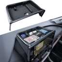 RUNROAD For Highlander Dashboard Behind Screen Organizer Tray Compatible with 2024 2025 2026 Grand Highlander Accessories, Dash Board Storage Tray Center Console Armrest Storage Box Sunglasses Holder