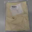 Women's Bodycon Mini Skirt Ruched Mesh Stretch Sexy Skirts (Beige, M)