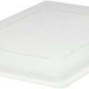 Rubbermaid Commercial Products Food Service Bus/Utility Tote Box Lid for 2-5 Gal Containers, White
