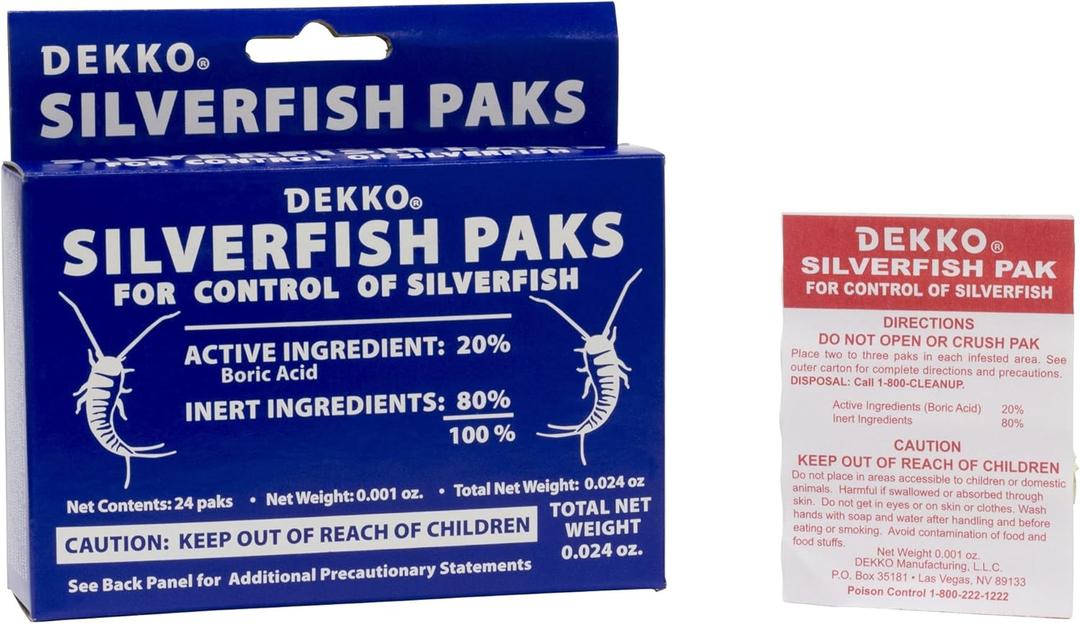 Dekko Silverfish Packs