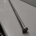Ivilon Tension Curtain Rod - Spring Tension Rod for Windows or Shower, 54 to 90 Inch. Brushed Nickel