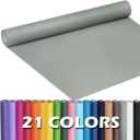 PerkHomy Light Grey Kraft Paper Roll 17.5" x 960" (80') for Gift Wrapping Bouquet Flower Art Painting Craft Writing Packaging Shipping 80GSM 55LB (Light Grey, 17.5" x 80')