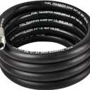 EVIL ENERGY 3/4" Fuel Transfer Hose 20FT,Farm Fuel Hose for Dispensing Diesel Gasoline Kerosene Biodiesel