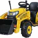 Best Ride On Cars Tonka Construction Tractor 12V, 56.3 inches