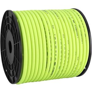 Flexzilla Pro Air Hose, Bulk Plastic Spool, 3/8 in. x 250 ft, Heavy Duty, Lightweight, Hybrid, ZillaGreen - HFZ38250YW