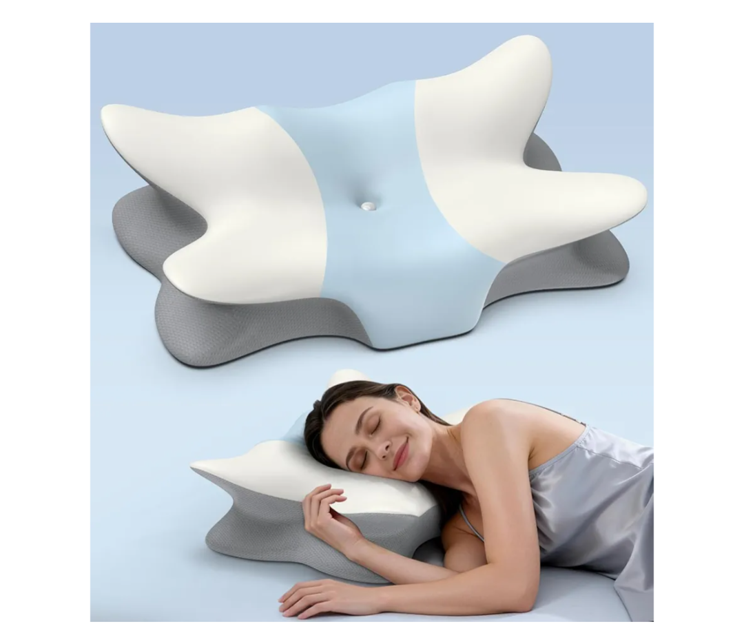 Cervical Pillow for Neck and Shoulder Pain Relief - Ergonomic Neck Pillow for Sleeping, Contour Memory Foam Pillows Side Sleeper Pillow for Neck Support, Bed Pillow for Side Back Stomach Sleepers