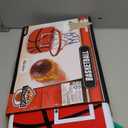 Indoor Basketball Hoop Set for Kids Adults, Mini Over The Door Hoop Set with 4 Balls for Dormitory Home Office, Upgarde Wall Mount Basketball Goal Sport Game for Boys Teen