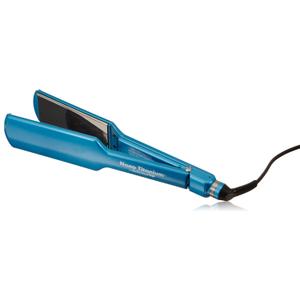 BabylissPRO Nano Titanium Ultra-Thin Hair Straightener, Professional Flat Iron For All Hair Types (2 Inch, Blue)