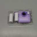 Kids Instant Digital Cameras for Boys and Girls, 1080P HD Dual-Lens Selfie Digital Camera with Print Paper & 32G Card, Christmas Birthday Gifts Toys for Toddler and Teenagers Age 3-16 Years Old (Purple)