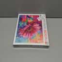 Pink Gerber Flower Jigsaw Puzzle 1000 Pieces for Adults,Valentine Day Colorful Style Floral Jigsaw Puzzles for Challenging Family Activity Games DIY Puzzle for Home Wall Decor Gifts - 20 x 27 Inches