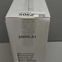 Lamosi 8 oz Disposable Coffee Cups - 120 Pack, Insulated Corrugated Paper Cups, Kraft Ripple Wall Cups for Hot Beverage or Cold Drinks (Black)