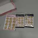 36 Pieces Clear Rhinestone Brooches for Crafts Crystal Flower Brooch Pins with Rhinestones Sliver Bulk Brooches Jewelry for Woman Flower Lapel Badge Pins DIY Wedding Bouquet Broaches Kit