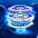 2 Packs Upgraded Flying Orb Ball 2025 Hand Drone Hover Orb Ball Boomerang Balls Cosmic Flying Globe Galactic Flying Spinner Floating Balls Toys for Kids Ages 6-12+ Year Old Boys Girls Blue