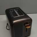 SEEDEEM Toaster 2 Slice, Touch Control Stainless Toaster LCD Display, 50% Faster Heating Speed, 1.4'' Wide Slots, More Timer Functions, Removable Crumb Tray, 1350W, Dark Metallic