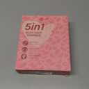 5-in-1 Bikini Trimmer for Women, IPX7 Waterproof Electric Razors Shaver, Cordless Body Hair Trimmer, Facial & Pubic Hair Removal, Ceramic Blade (Pink)