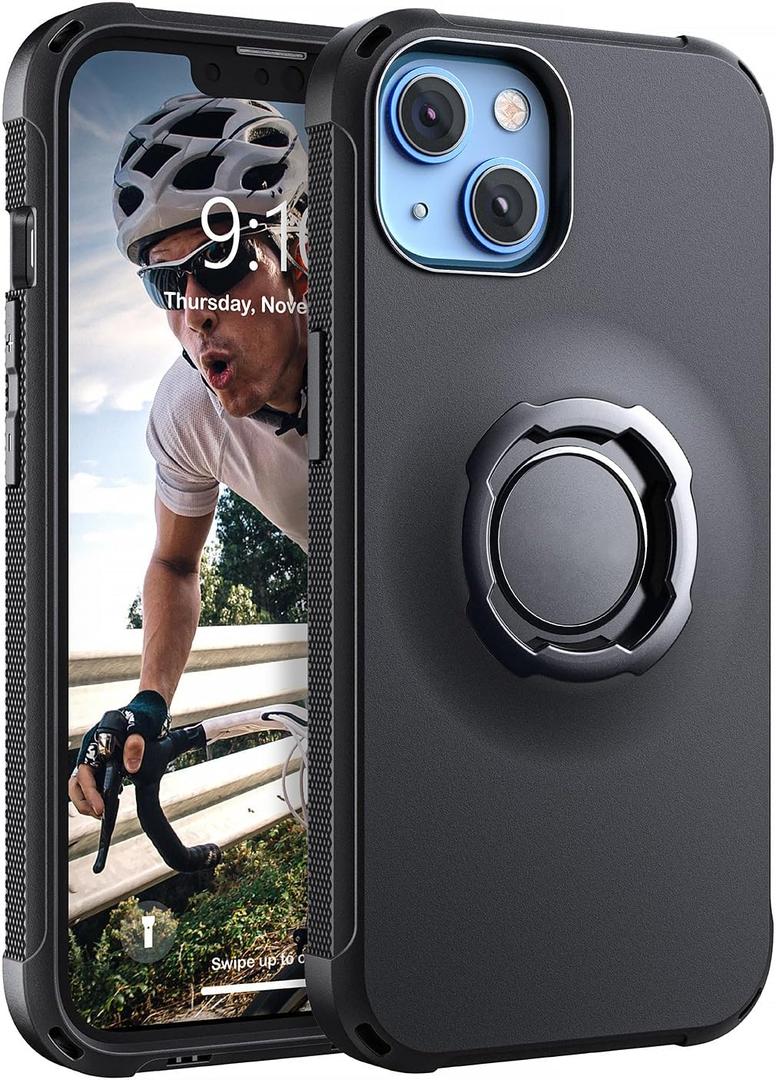 Lock Protective Case for iPhone 13 Pro Max Black