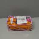 40pcs Heatless Spiral Hair Curlers for Long Hair - Heatless Curls Overnight 22inch Magic Hair Rollers No Heat Curlers for Women Kids (Pink&Orange)