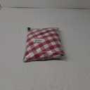 Lann's Linens (150cm x 320cm Rectangular, Red and White Checker) - 150cm x 320cm Premium Chequered Tablecloth - Rectangular Polyester Fabric Picnic Table Cover - Red & White Gingham Cloth