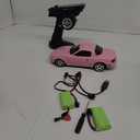 Skymaker LDRC Drift Car LD1804 1/18 Small Mazda MX-5 Model 2.4G RWD Drift Cars RC Miata for Adults with 3 Batteries ESP Gyroscope LED Lights (Pink)