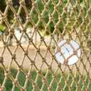 KACQIHTU Hemp Rope Net Child Safety Net Rope Fence Stairs Balcony Railings Garden Playground Safety Protection Rope Netting Climbing Net for Kids (6.6X6.6ft, 8mm/10cm)