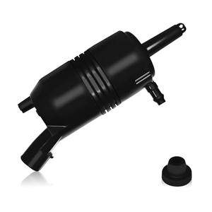 QKYS Front Windshield Washer Pump with Grommet, Replaces#385-232316A 22127652 89025062 89001122, Compatible with Silverado Blazer GMC Sierra Buick, Pontiac, Isuzu & Cadillac（1PCS)