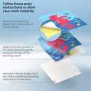 Arteza Kids String Art Kit, Set of 5 Sea Animal Designs, Plastic Pushpins, Art Supplies for Kids Craft Projects and Free Time Activities