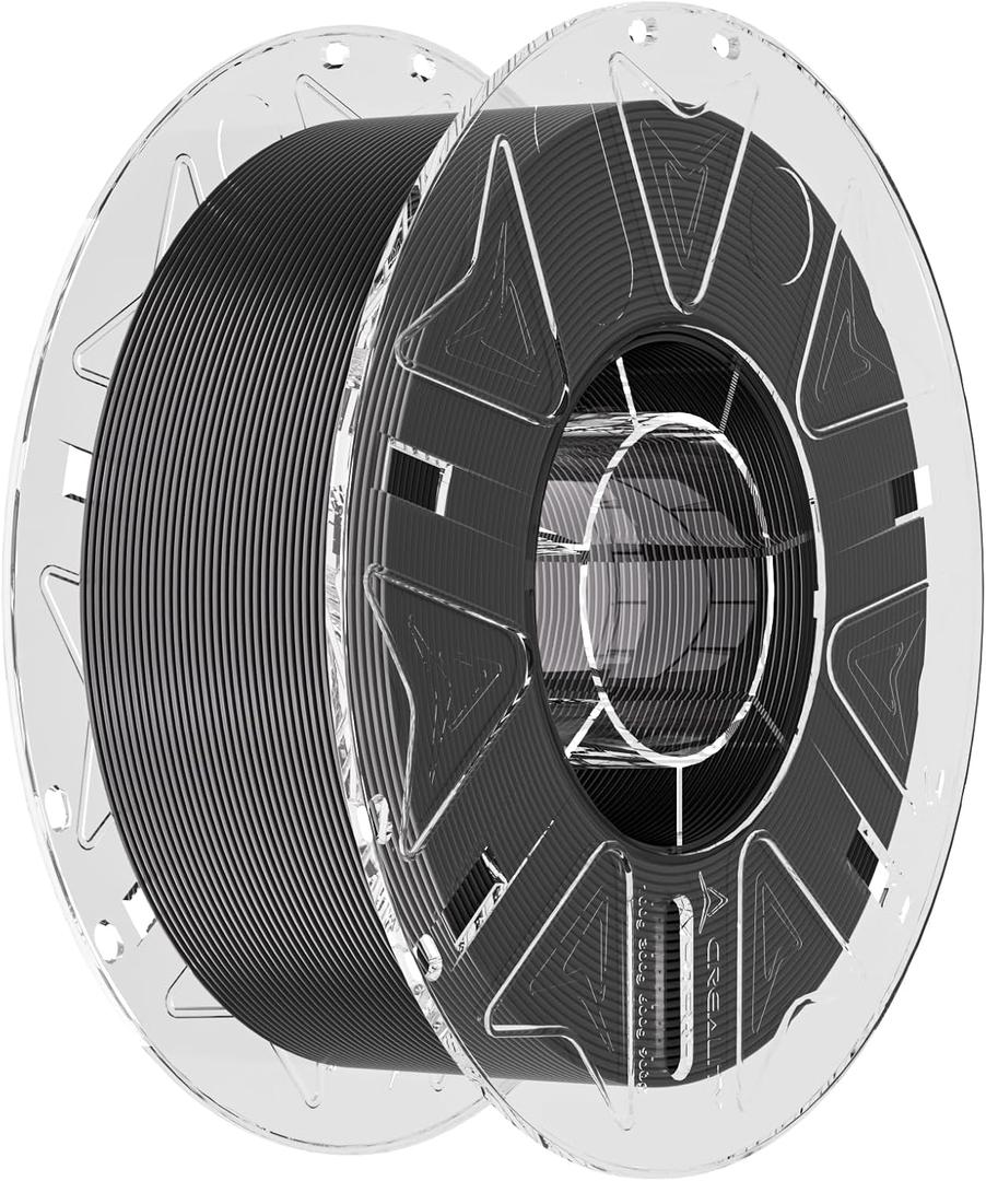 Creality Hyper PLA Filament 1.75mm, RFID 3D Printer Filament PLA for High Speed 30-600mm/s, 1kg(2.2lbs)/Spool Filament Support CFS, Fits for K2 Plus Combo and Most 3D Printers (Black)