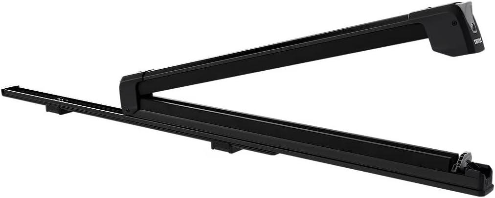 Thule SnowPack Extender Ski/Snowboard Rack (6pr/4 Boards), Black (Black)
