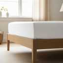 Mellanni Twin XL Fitted Sheet - Iconic Collection Bedding Sheets with up to 16 inch Deep Pocket - Soft & Cooling - Fade & Stain Resistant - 1 PC (Twin XL, White)