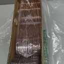 VIS'V Baby Hangers, 11 Inch Acrylic Kids Glitter Hangers for Infant Toddler Nursery Closet Clothes Organization, Pink, 30 Pcs