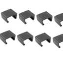 10pcs Sofa Connect Clamps for Outdoor Furniture Easy to Install Rattan Chair Alignment Clips Prevent Movement of Sectional Sofa for Patio Use
