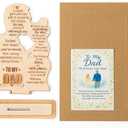 5 x Dad Gifts Best Dad Ever Gifts, Valentines Fathers Day Dads Gift for Dads from Daughter or Son, Dadd Birthday Gift,Golf Dog Bonus Dadd Father in Law Gift