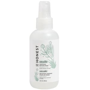 The Honest Company Soothing Baby Bottom Wash, Gently Cleanses + Refreshes, Naturally Derived, Non-Irritating, Made with Aloe, 5 fl oz (5 Fl Oz (Pack of 1))