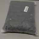 WUSOUPU Waterproof Dining Chair Seat Covers Leather Kitchen Seat Covers, Stain Resistant Stretch Chair Seat Covers for Dining Room Chairs Set of 6, Rear Covered Washable Dining Chair Covers Black