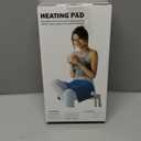 Electric Heating Pad for Back Pain & Cramps - Gifts for Women, Men, Mom, Dad, Christmas, Mothers Day, Fathers Day - Soft Machine Wash Fabric, Auto Shut Off, Moist Heat for Neck, Shoulder, 12"x24" Blue