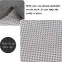 Sofa Armrest Organizer, Remote Control Holder for Recliner Couch, Arm Chair Caddy with 6 Pockets for Magazine, Tablet, Phone, iPad (W19'' x L33'', Dark Grey)