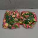 2 Pack Spring Flower Garland, 13.6 Ft Silky Artificial Pink Garland with Pink Daisy and Vine, Floral Garlands Decoration for Room Wall, Flower Themed Party, Wedding Supplies