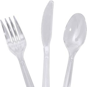 Culinary Elements Plastic Cutlery 48-ct. (16 Forks, 16 Spoons, 16 Knives)