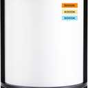 CLOUDY BAY LED 3 Color Wall Sconce, Wall Lighting, 3000K/4000K/5000K Color Temperature Adjustable Wall Mount Light Fixture, 15W 120V Dimmable CRI 90+ LED Wall Light, Black