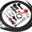 Third Function Valve Kit Compatible with Kubota L2501, L3301, L3901 Tractors with LA525 Loder and L3200, L3800 Tractors with LA524 Loder, Suitable for Curling Bucket, Heavy-Duty Tasks