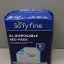 Bed Pads with Adhesive Strip 30"x36" Thicken Elderly Adults Incontinence Underpads Disposable,Heavy Duty Absorbent Chucks Waterproof,XL Extra Large Puppy Pee Training Pad[10 Pads]